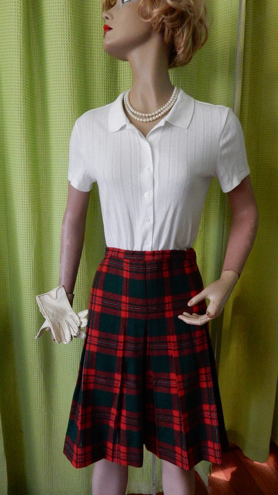 Kilt, 1960s, Red tartan - image 2