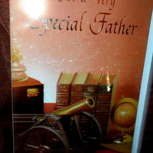 Father's Day vintage card
