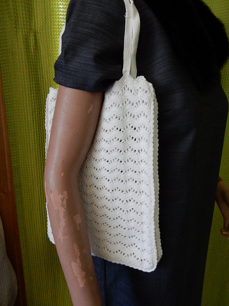 Bag Reusable Shopping Tote Handmade