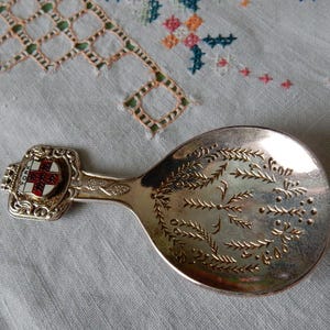 York Souvenir Tealeaf Spoon