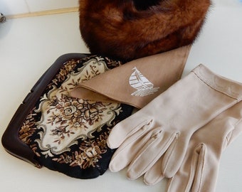 Gloves, Camel, Day Wear, Well Loved