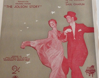 Art, sheet music, 1946 Anniversary Song