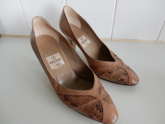 Italian Leather Shoes, Genuine Vintage