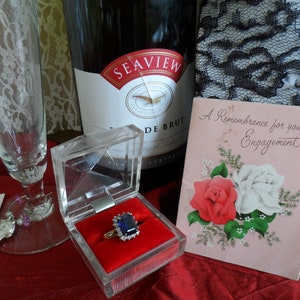 Engagement Gift card, Genuine vintage.
