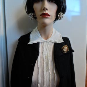 Blouse, Bodice, Cream, Genuine Antique.