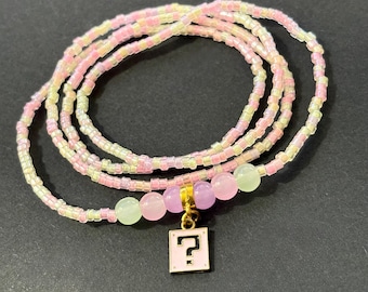 25-Zoll-Glow in the Dark Crystal Pink Taillenperle
