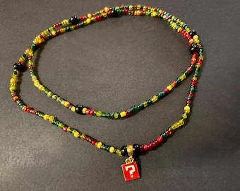 27 Inch Rasta Tipper Taillenperle: Einzigartiger Perlenschmuck