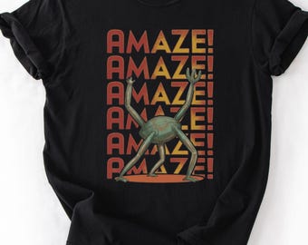 Camiseta para amantes de los libros de ciencia ficción, colores cómodos y ciencia ficción espacial.