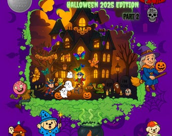 Beni's Coloring Book Halloween 2025 EDITION part 2