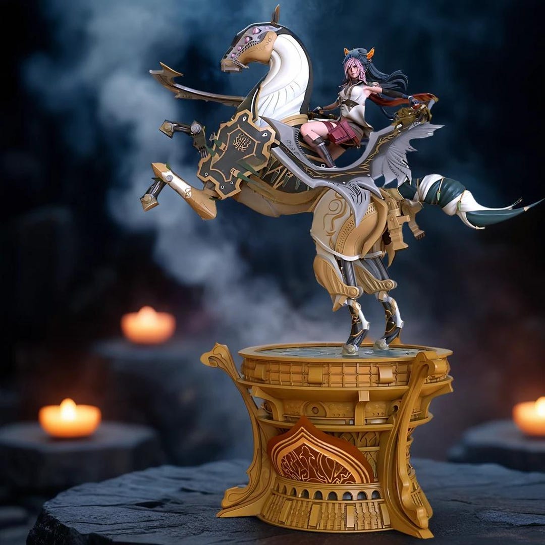 Stormblade Stormblade Valkyrie & Steed Diorama STL | 3D Print Files - Etsy Australia