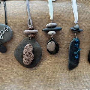 Lake Superior Rock Christmas Ornament