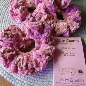 Juicy Couture Yarn Scrunchies