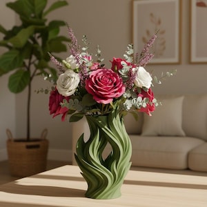 100+ Decorative Vase STL & 3MF Files Full 3D Printing Bundle | Commercial Use image 15