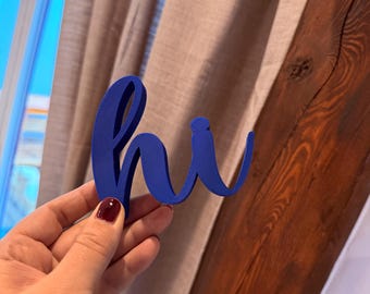 Hi 3D lettering print, great and modern decoration