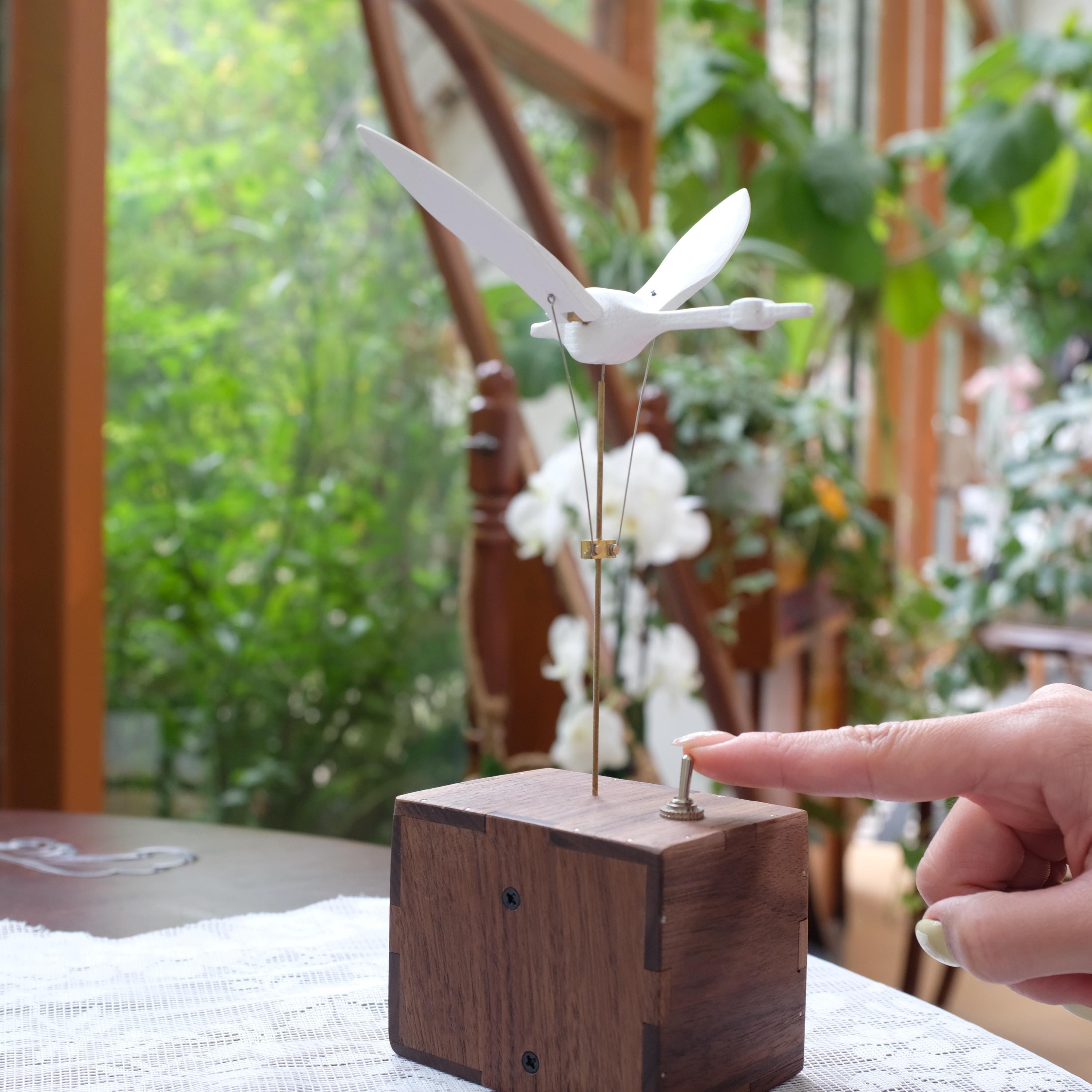 木製の白鳥の装飾 - Etsy 日本