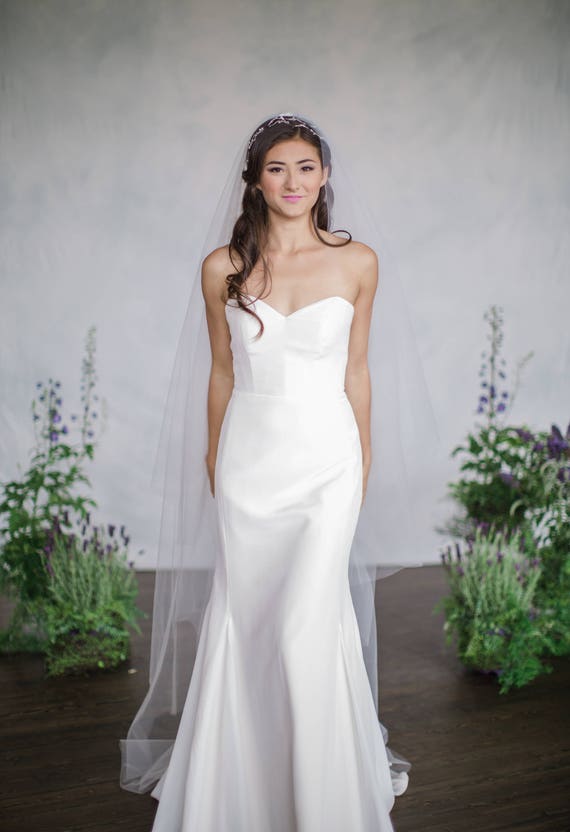 Silk Mermaid Wedding Dresses