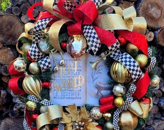 MACKENZIE-CHILDS YULETIDE MANOR クリスマスリース Mackenzie Childs 15