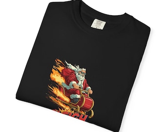 Camiseta Comfort Colors tingida em peça: algodão penteado, modelagem relaxada
