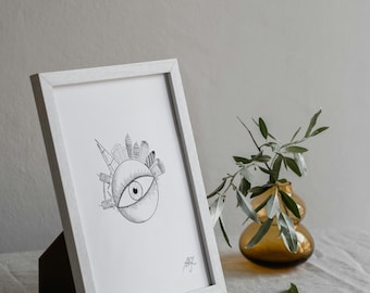 London Eye Art Print /Poster A3