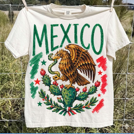 Mexico World Cup 2026 PNG, Mexican Eagle Soccer Fan PNG, Mexico Football Shirt Design, Patriotic Mexico Sublimation Download