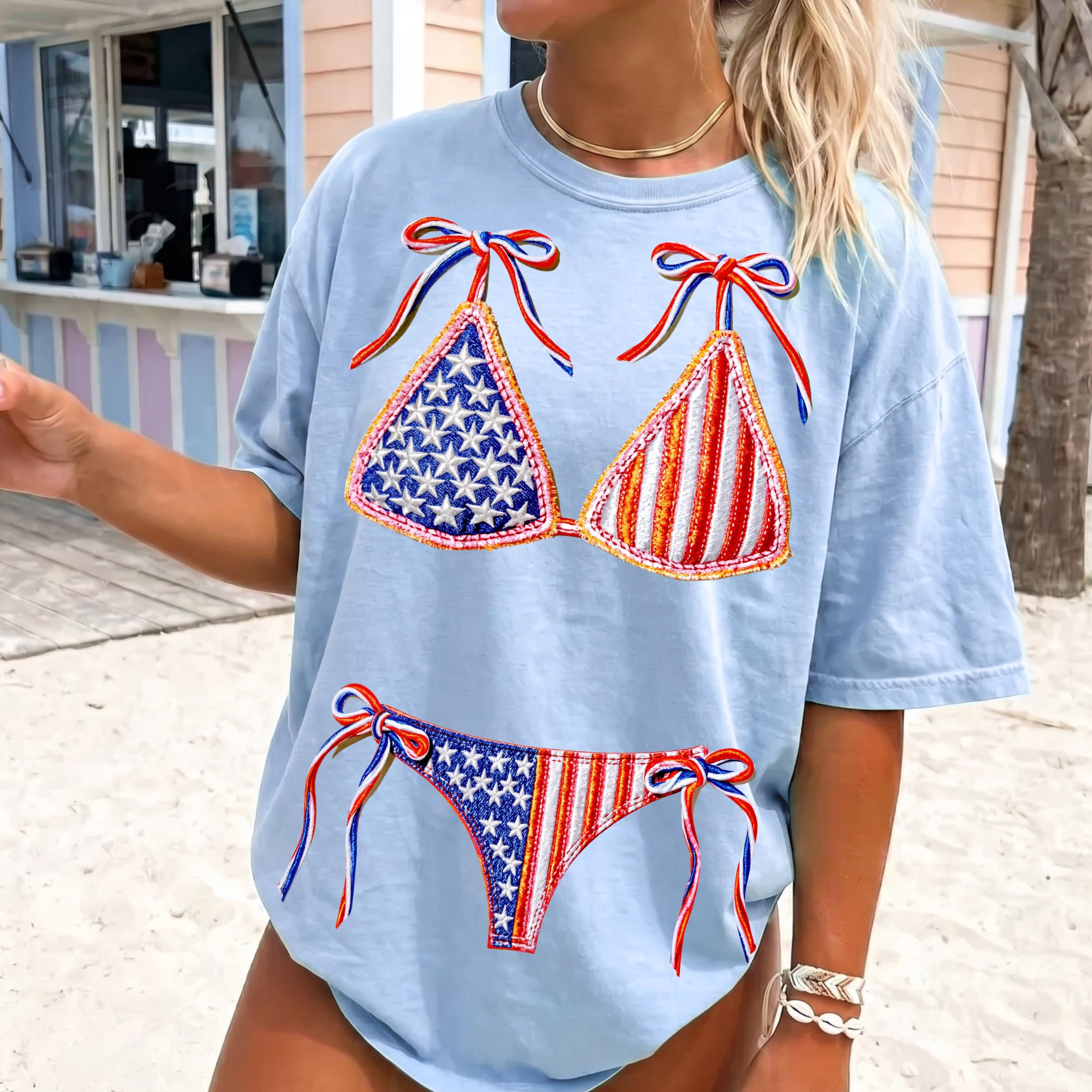 Usa flag bikini - Etsy 日本