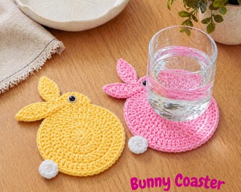 Häkeln Hasenuntersetzer Muster | Tee & Kaffeetasse PDF | Esser Tisch Dekor Amigurumi Muster
