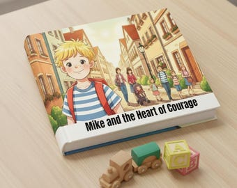 Mike and the Heart of Courage Storybook - Watercolor Children's Book (PDF)