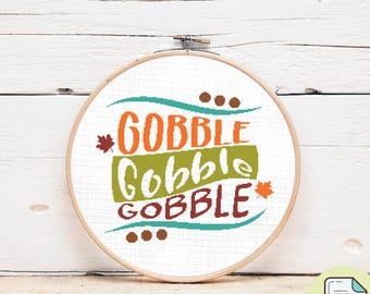 Schema punto croce Gobble PDF
