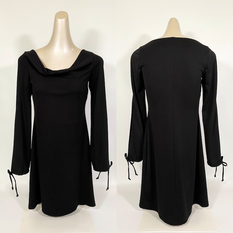 1990s Le Château Made in Canada Black Strapless Dress - Small main image 0