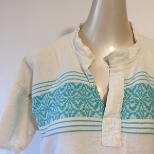 1970s Gauzy Cotton Bohemian shirt image 3