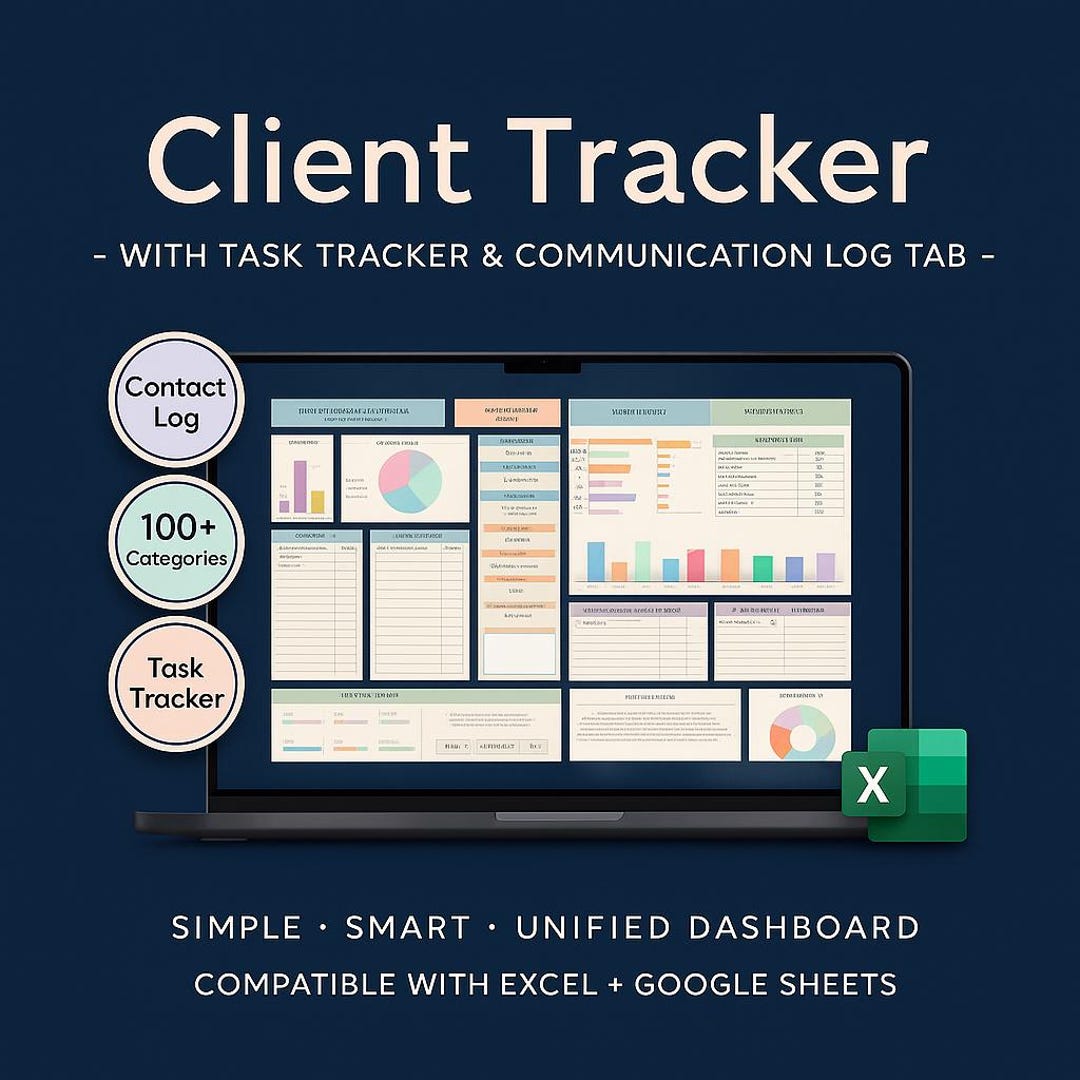 All-in-one Client & Lead Tracker | Task Manager, Customer Database ...