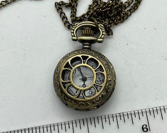 2 dollars each in lots of 25 - Locket Watch on 32 in chain