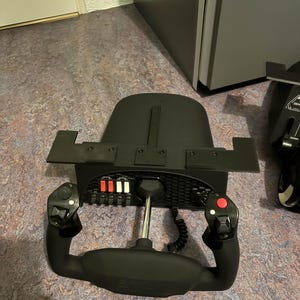 Planetwd Login Terbaru Honeycomb Alpha and Bravo Mounts for Flight Sim | Under Desk Yoke and Throttle Mounting System for Cockpit Setup and Sim Rig Gear image 6