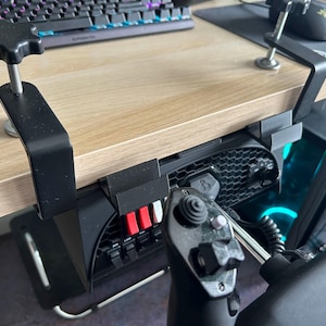 Honeycomb Alpha Bravo Under Desk Mount with iPad Holder image 6