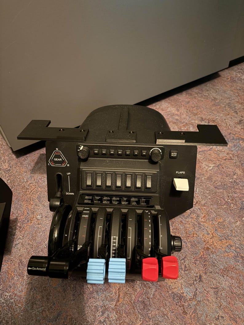 Planetwd Login Terbaru Honeycomb Alpha and Bravo Mounts for Flight Sim | Under Desk Yoke and Throttle Mounting System for Cockpit Setup and Sim Rig Gear image 7