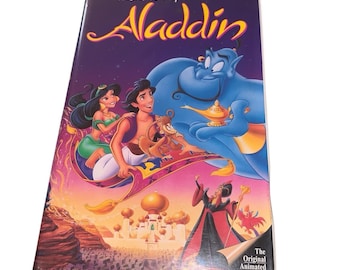 Aladdin – Ein Walt Disney Klassiker – VHS Black Diamond Classic Clamshell Case