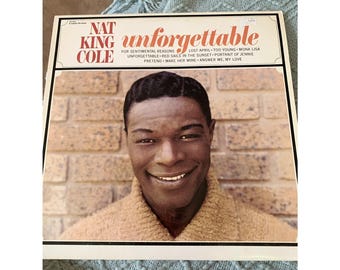 Nat King Cole Onvergetelijk Green Label Capitol Records Vinyl SN-16162 Zeer goed