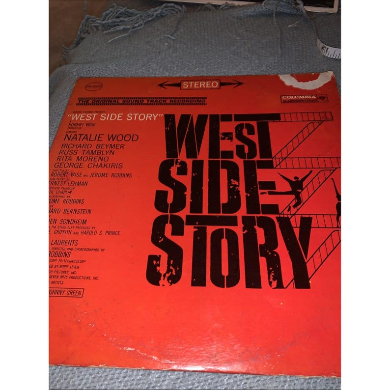 West Side Story the Original Soundtrack Recording Robert Wise ...