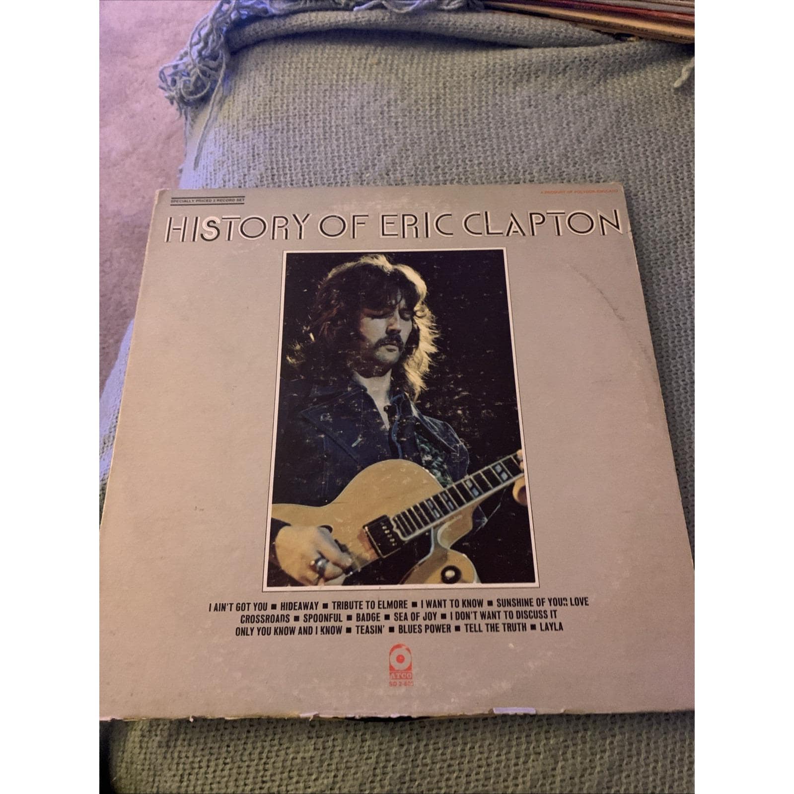 Eric Clapton – History of Eric Clapton - 1972 Double Vinyl LP Record ...