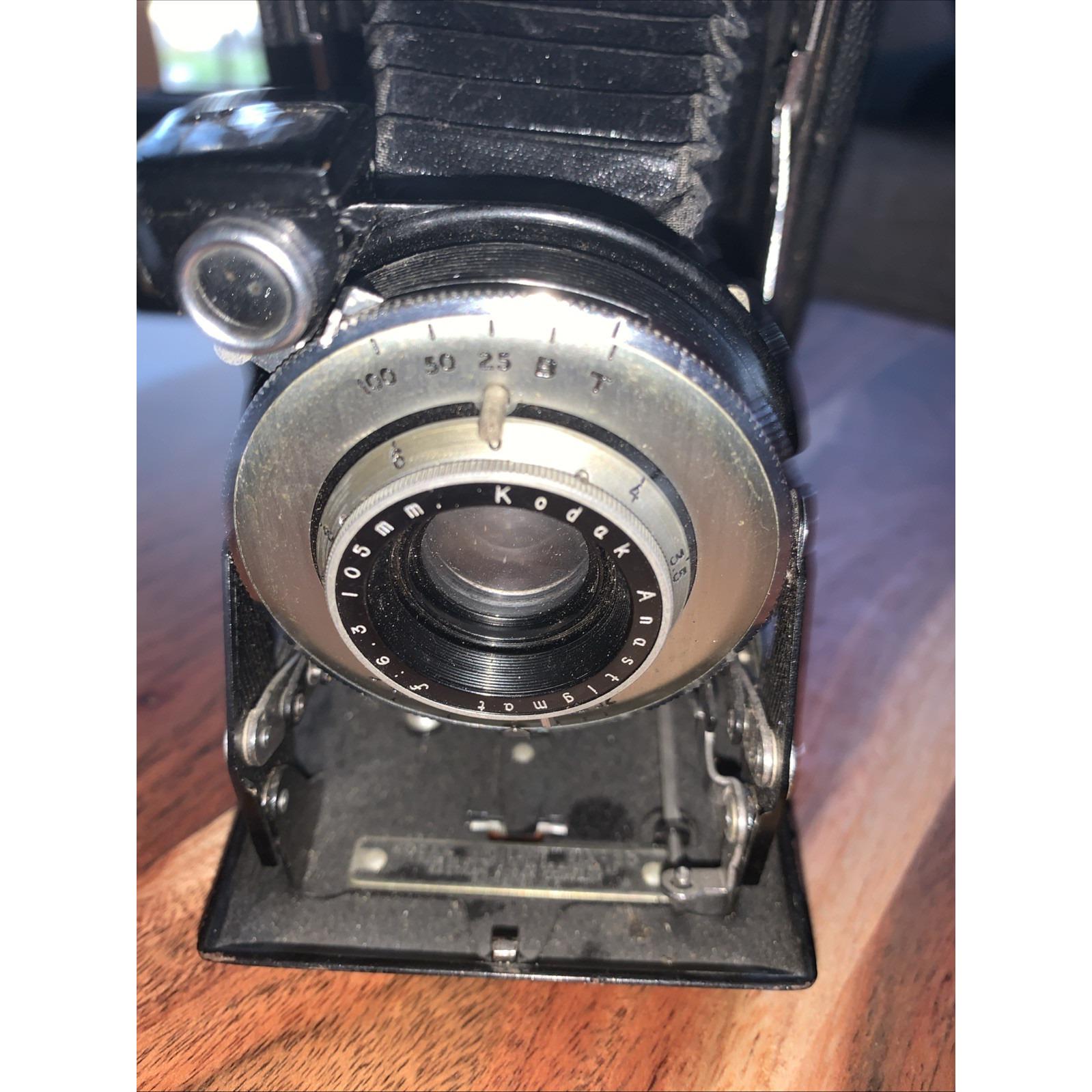 Kodak No. 1 Diomatic Anastigmat. Vigilant Six-20 folding Camera. Untested