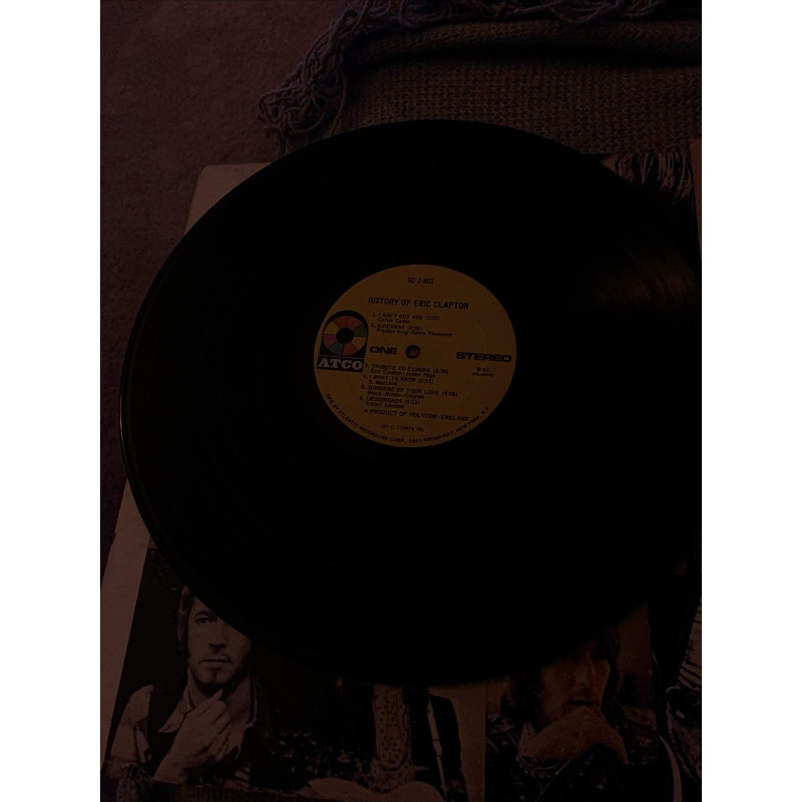 Eric Clapton – History of Eric Clapton - 1972 Double Vinyl LP Record ...