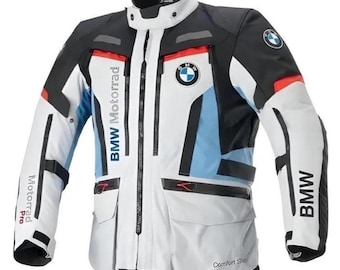 BMW Motorrad GS Kundgebung Pro Motorradjacke Herren Abenteuer Touring Bikerjacke Straßensicherheit Reitausrüstung BMW Moto Jacke Geschenk für Fahrer