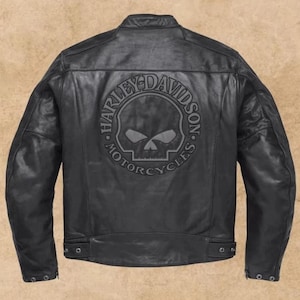 Harley davidson, willie g leather jacket - Etsy 日本