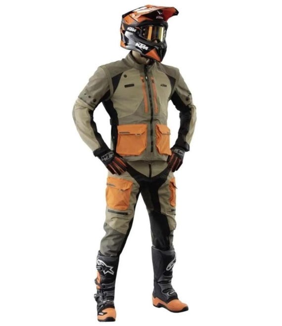 KTM Power Wear Defender Motorcycle Adventure Suit Men’s Mesh Cordura Touring Biker Jacket & Pants with CE Armor Riding Gear Gift for Bikers