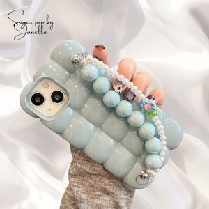 Luxury Pearl Phone Case for iPhone 16 15 14 13 12 11 Pro Max