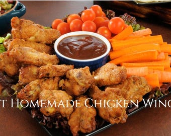 Aperitivo para el día del partido: Alitas de pollo caseras