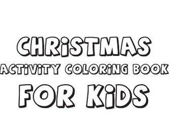 Cuaderno de actividades navideñas para niños