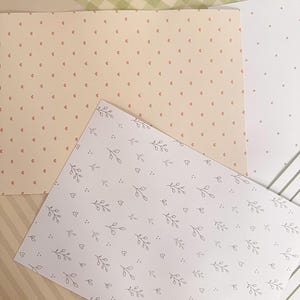 Neutral Scrapbook Paper Pack A5, Patterned Craft Paper, Junk Journal Supplies, Decorative Paper Pad, Card Making Paper