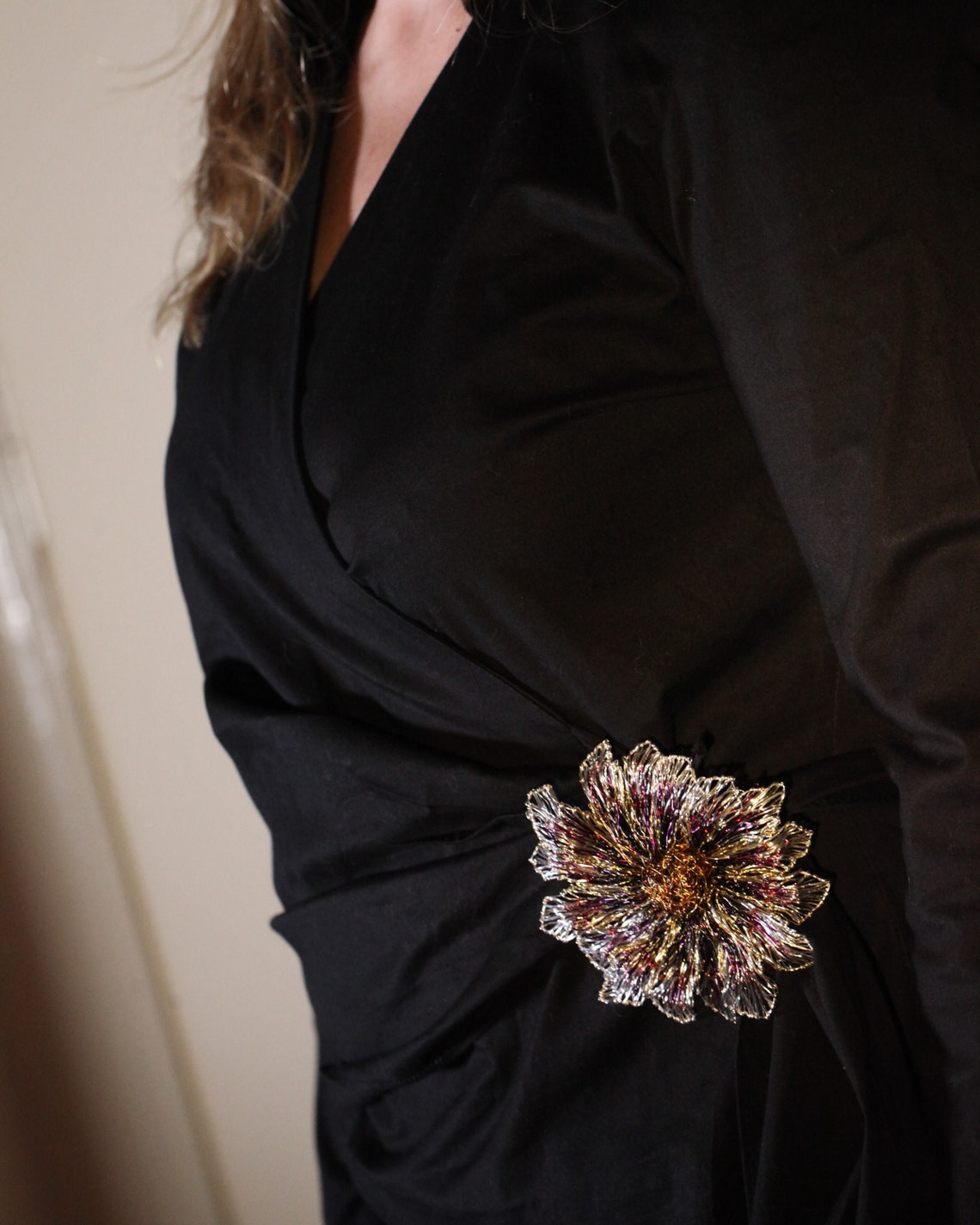 Pink Flower Brooch Flower Jewelry Gerbera Daisy Bridal Brooch Etsy