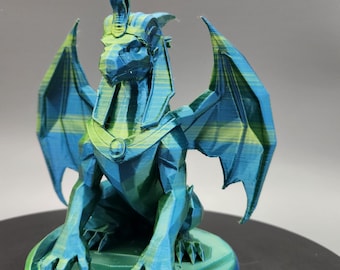 333 Hand‑Crafted 3D Printed Dragon – Mystical Fantasy Figurine